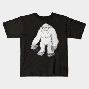 Abominable Snowman Kids T-Shirt